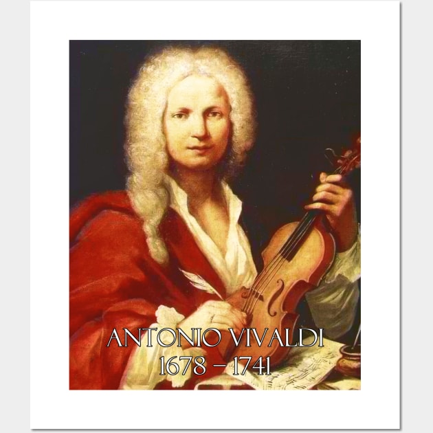 Great Composers: Antonio Vivaldi Wall Art by Naves